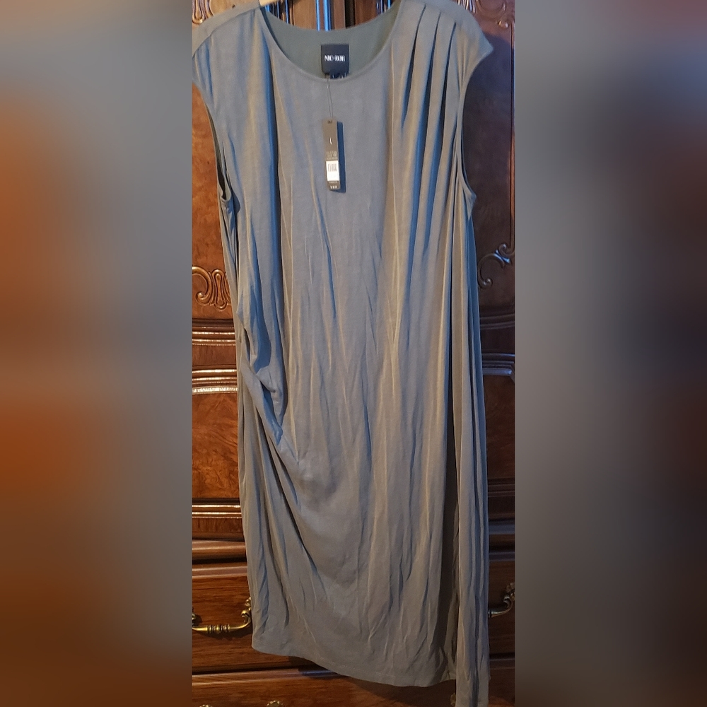 Large Nic & Zoe Gray long casual dress